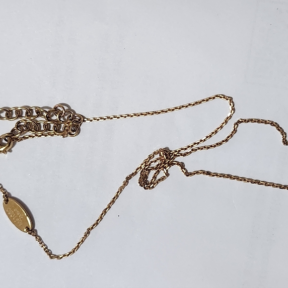 Louis Vuitton Gold Tone LV & ME Letter Y Charm Necklace - Picture 11 of 13